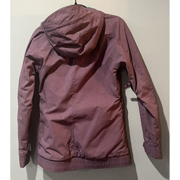 Burton Jacket Women’s Medium White Collection Hot Tottie Dryride Purple Plum - Picture 2 of 11